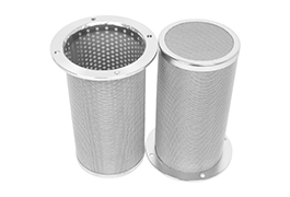 Customized SS304 Metal Mesh Filter Element 100*130*200